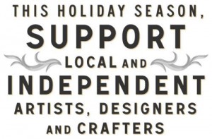 support local artists sign