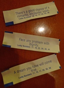 fortunes from Pei Wei