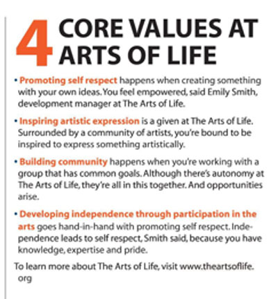 Arts of Life Core Values