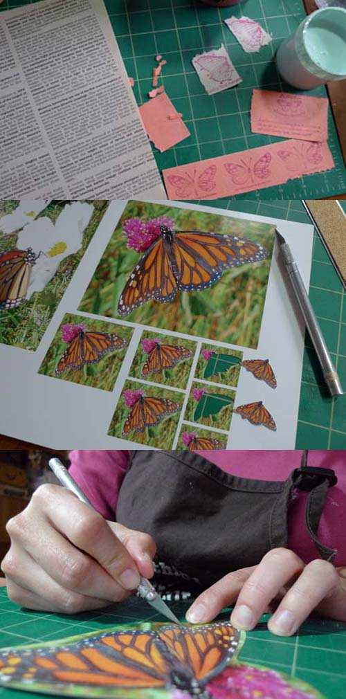 Migrating Monarchs by Maike's Marvels collage