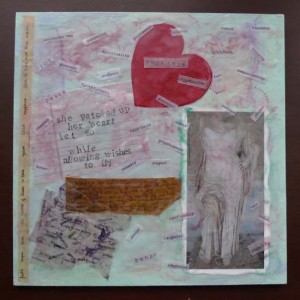 Pact with self mixed media collage by Maike's Marvels