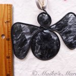 Black Angel Ornament by Maike's Marvels