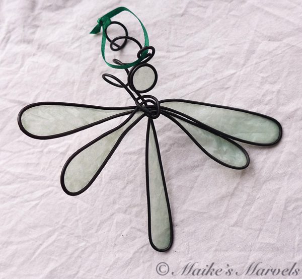 Green Dragonfly by Maike's Marvels