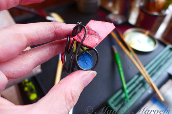 Vibrant Ornament by Maike's Marvels